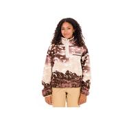 Polaire femmes Columbia HELVETIA II PRINTED CROPPED HALF SNAP Beige EU XL