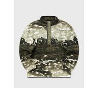 Polaire hommes Columbia HELVETIA II PRINTED HALF SNAP FLEECE Kaki EU S