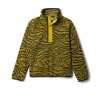Columbia - Helvetia II Printed Half Snap Fleece - Polaire enfant Mossy Green Topoglitch / Antique Moss - S (8 ans)