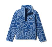 Columbia - Helvetia II Printed Half Snap Fleece - Polaire enfant Mountain Blue Topoglitch / Collegiate Navy - L (14 - 16 ans)