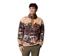 Columbia - Helvetia II Printed Half Snap Fleece - Polaire homme Camel Brown Sisters - S