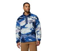 Columbia - Helvetia II Printed Half Snap Fleece - Polaire homme Collegiate Navy / Dreaming - L