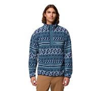 Columbia - Helvetia II Printed Half Snap Fleece - Polaire homme Everblue Knitknot - M