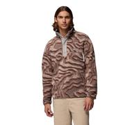 Columbia - Helvetia II Printed Half Snap Fleece - Polaire homme Iron / Topoglitch - M