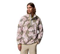 Columbia - Helvetia II Printed Half Snap Fleece - Polaire homme Pink Agate / Florascope - XXL