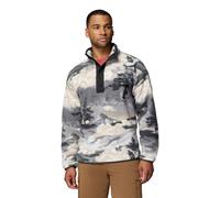 Columbia - Polaire à col montant demi-pressionné - Helvetia II Printed Half Snap Fleece Shark Dreaming pour Homme en Nylon - Taille XL - Gris Gris XL