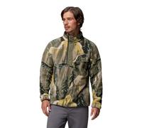 Polaire hommes Columbia Helvetia II Printed Half Snap Fleece Kaki EU M