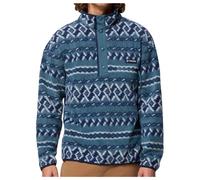 Columbia - Polaire imprimée demi-pressionnée - Helvetia II Printed Half Snap Fleece Everblue Knitknot pour Homme - Taille L - Bleu Bleu L