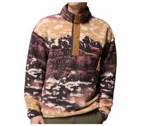 Columbia - Polaire imprimée demi-pressionnée - Helvetia II Printed Half Snap Fleece Camel Brown Sisters pour Homme - Taille M - Marron Marron M