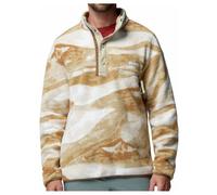 Columbia - Helvetia II Printed Half Snap Fleece - Polaire homme Sea Salt Summits - M