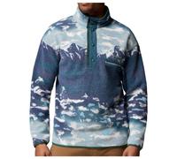 Columbia - Helvetia II Printed Half Snap Fleece - Pull polaire - XXL - crushed blue /sisters