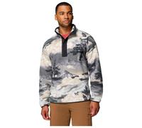 Columbia - Polaire à col montant demi-pressionné - Helvetia II Printed Half Snap Fleece Shark Dreaming pour Homme en Nylon - Taille XL - Gris Gris XL