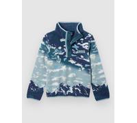 Columbia Helvetia II Printed Snap Kids Half-Zip Pull polaire à motifs XL