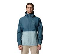 Columbia Hikebound 2 Veste de pluie imperméable pour homme, bleu Everblue/Crushed Blue, L