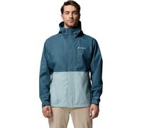 Columbia Hikebound 2 Veste de pluie imperméable pour homme, bleu Everblue/Crushed Blue, S