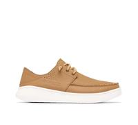 Columbia Homme Boatside Leather Chaussure de randonnée, Sel de mer élan, 46 EU
