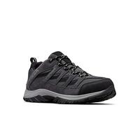 Columbia Homme Crestwood Chaussure de randonnée, Requin/Gris, 44 EU Large