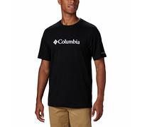 T-shirt Columbia CSC Basic Logo manche courte noir blanc - L