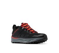 Columbia Facet 75 OutDry - Chaussures randonnée homme Black / Fiery Red 46