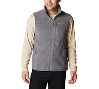 Columbia Homme Fast Trek Fleece Gilet en polaire, Gris (City Grey), XXL EU