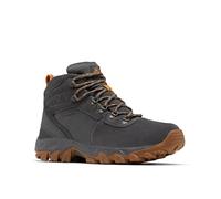Columbia Homme Newton Ridge Plus 2 Suede WP Wide Bottes de Trekking et de randonnée mi-Hautes, Ambre doré Gris foncé, 47 EU