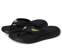 Columbia Homme PFG Boatside Fish Flip Sandale de Sport, Noir, 43 EU