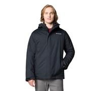 Columbia Homme Point Park Jacket Manteau D'hiver Interchangeable 3 En 1, Noir, L EU