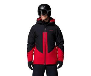 Columbia Homme Powder Prime Jacket Veste De Ski, Rouge Montagne, Noir, L EU