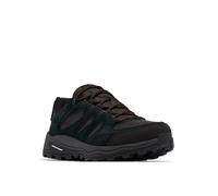 Columbia Homme Redmond IV Low Waterproof Bottes de Trekking et de randonnée mi-Hautes, Black, Mountain Red, 47 EU