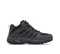 Columbia Homme Redmond IV Mid Waterproof Bottes de Trekking et de randonnée mi-Hautes, Black, Mountain Red, 44.5 EU