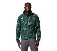 Columbia Homme Steens Mountain Printed Jacket Veste Polaire Entièrement Zippée, Forêt Tropicale Deschutestrees, L EU