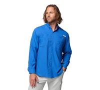 Columbia Homme Tamiami 2 Long Sleeve Shirt Chemise, Bleu, XXL EU