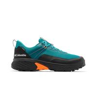 Columbia Homme Tellurix Peak WP Chaussures de Trekking et de randonnée Taille Basse, Chlorure Bleu Sarcelle Noir, 47 EU