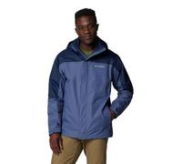 Columbia Homme Tunnel Falls 2 Jacket Manteau D'hiver Interchangeable 3 En 1, Dark Mountain, Collegiate Navy, L EU