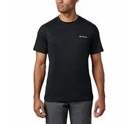 Columbia Homme Zero Rules T Shirt Manches Courtes Technique, Black 010, XL EU