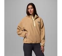 Polaire femmes Columbia HELVETIA II HOODIE Beige EU M