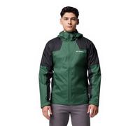 Columbia Inner Limits 3 Veste de pluie imperméable pour homme, forêt tropicale, noir, taille M