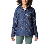 Columbia Inner Limits Jacket, Veste De Pluie Imperméable Femme, Nocturnal Pinecones Print, Taille XS