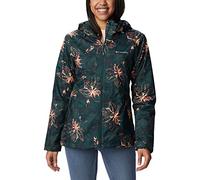 Columbia Inner Limits Jacket, Veste De Pluie Imperméable Femme, Spruce Aurelian Print, Taille XS