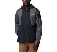 Columbia Inner Limits Jacket, Veste De Pluie Imperméable Homme, Black/Graphite Heather, Taille M