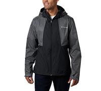 Columbia Inner Limits Jacket, Veste De Pluie Imperméable Homme, Black/Graphite Heather, Taille XXL