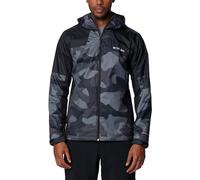 Columbia Inner Limits Jacket, Veste De Pluie Imperméable Homme, Black Mod Camo Print/Black, Taille XXL