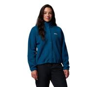 Columbia - Jasper Ridge Pebbled Fleece Full Snap - Polaire femme Phoenix Blue / Rainy Day - S