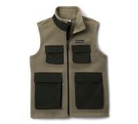 Columbia - Jasper Ridge Pebbled Fleece Vest - Polaire sans manches enfant Stone Green / Greenscape - S (8 ans)