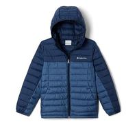 Columbia Junior Veste à Capuche pour Garçon, Silver Falls, Dark Mountain, Collegiate Navy