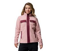 Columbia Juniper Peak Veste polaire zippée sur toute la longueur pour femme, rose gomme, vin riche, taille S