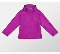 Columbia Kids' Arcadia Hooded Packable Waterproof Jacket Razzle 9-10 (M) Female