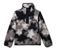 Columbia - Kid's Helvetia II Printed Half Snap Fleece - Pull polaire - 6-7 Years - black dyeflower / black