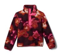 Columbia - Kid's Helvetia II Printed Half Snap Fleece - Pull polaire - 6-7 Years - red oxide / dye flower / nico