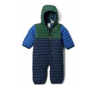 Columbia - Kid's Powder Lite II Reversible Bunting - Combinaison - 12-18 Months - coll navy / rain forest / mountain blue